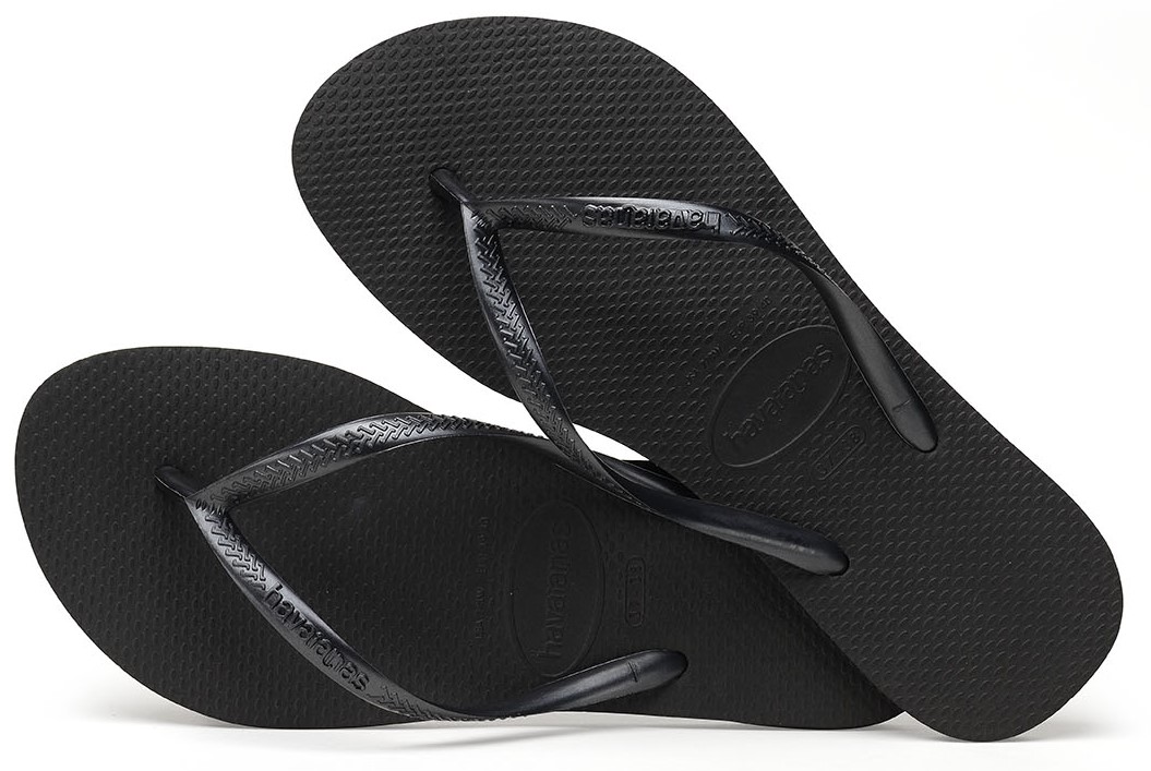 SANDÁLIA SLIM PRETO 37/38 HAVAIANAS 