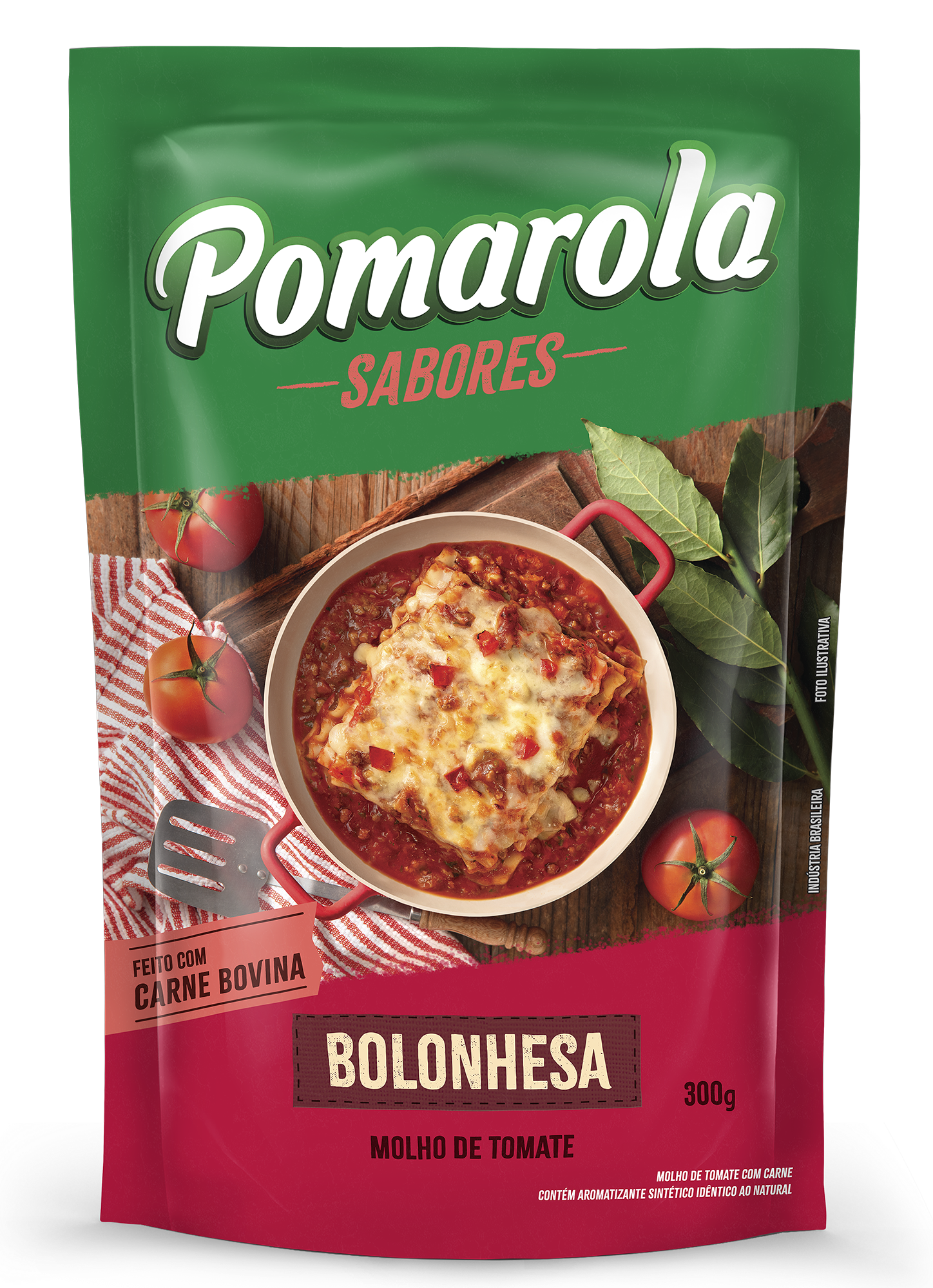 MOLHO TOMATE BOLONHESA SACHÊ POMAROLA 