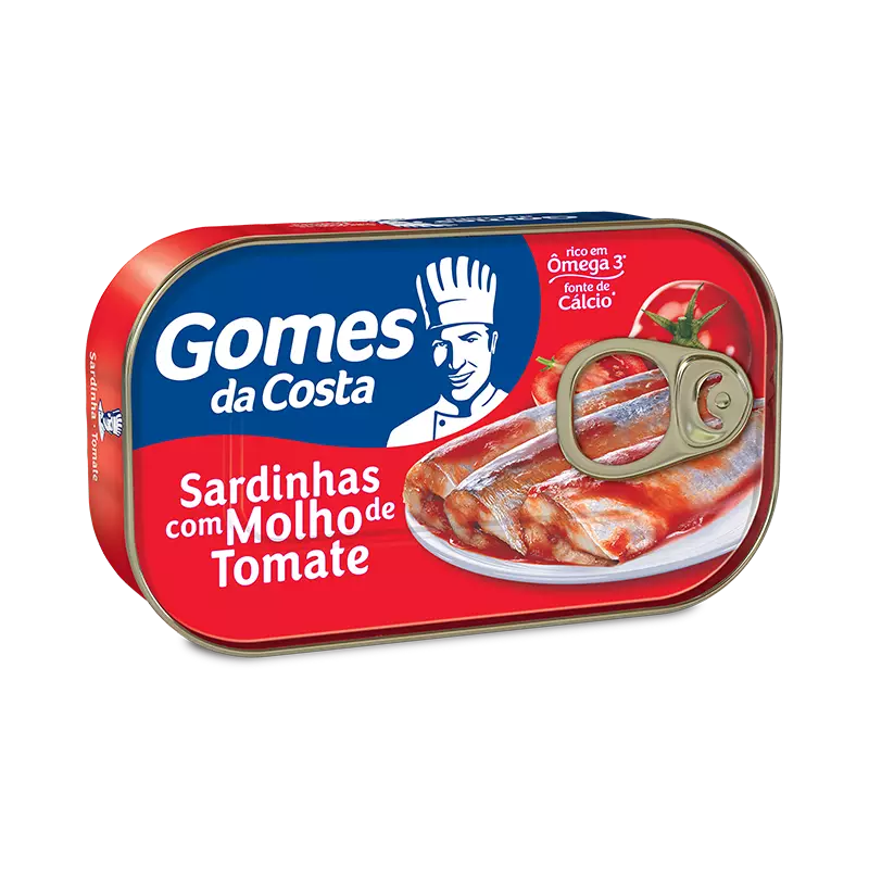 SARDINHA TOMATE ABRE FÁCIL GOMES DA COSTA 