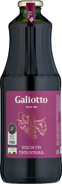 SUCO DE UVA TINTO INTEGRAL GALIOTTO 